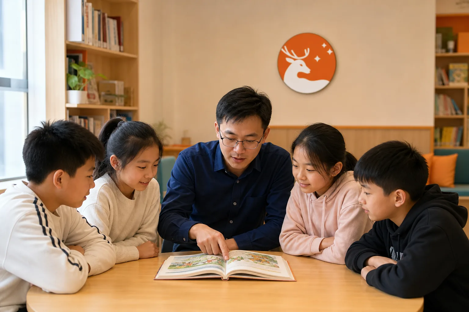 读懂世界教学场景示意