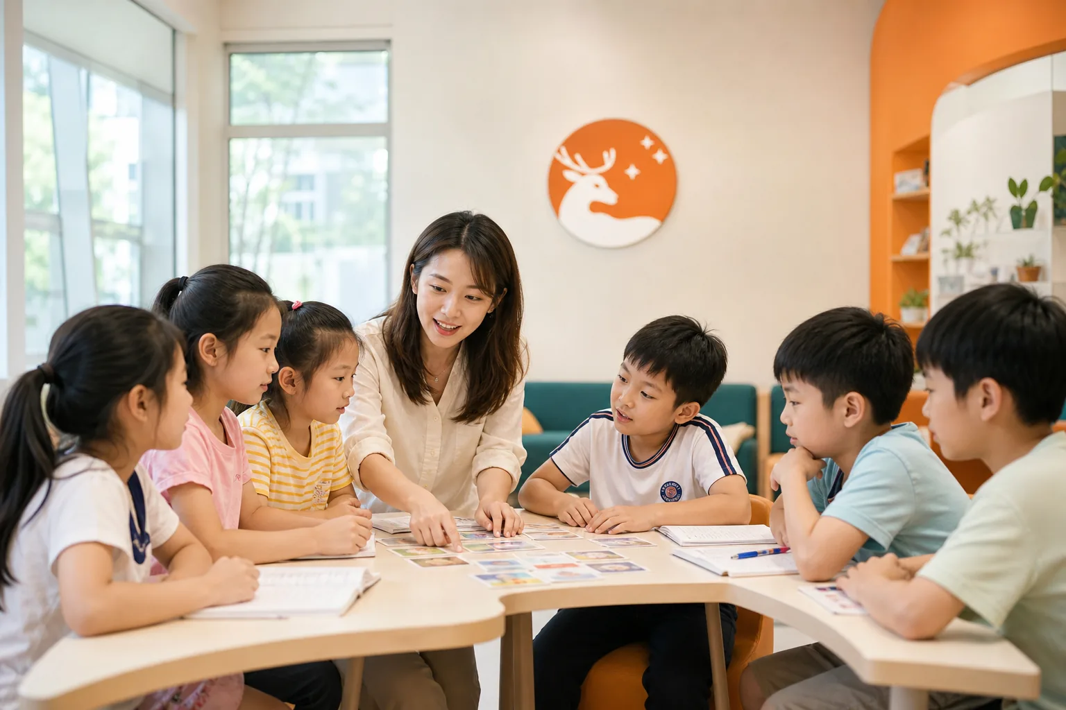 星语鹿小班互动教学场景示意
